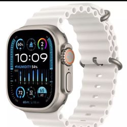 Apple Watch Ultra Ocean White Strap 