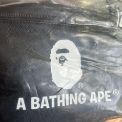 All Black Bathing Ape Bag Brand New
