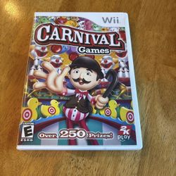 Nintendo Wii Carnival Games Video Game 
