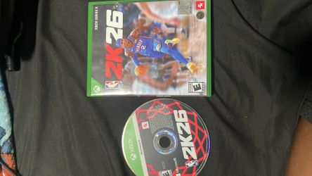 NBA 2k 26 Xbox series x disc