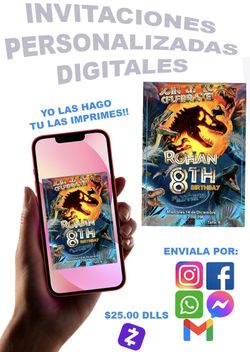 Invitaciones Personalizadas Digitales