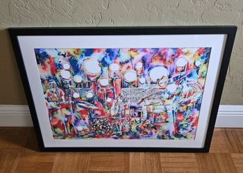 'Pink Floyd in London' Framed Print