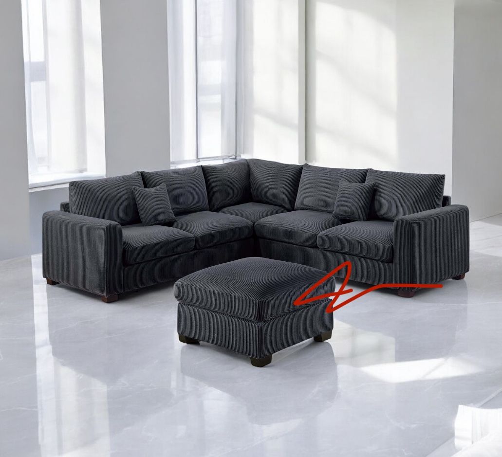 New! Super Comfy Luxurious Sofa Sectional With FREE OTTO! NO IMITATION!