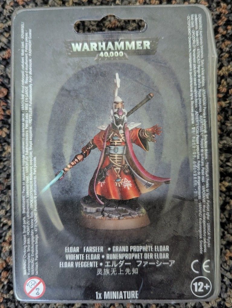 Warhammer 40k Eldar (Aeldari) Farseer