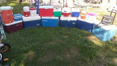 Lots of coolers