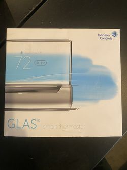 Johnson Glas Wifi Thermostat, SI02-00000