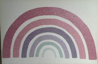 Beautiful Glitter Wall Decor