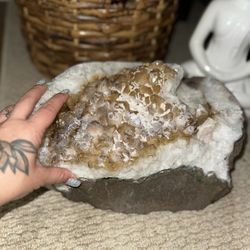 Large Citrine Crystal Rock!