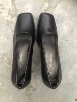 Fan Fares Black Heels