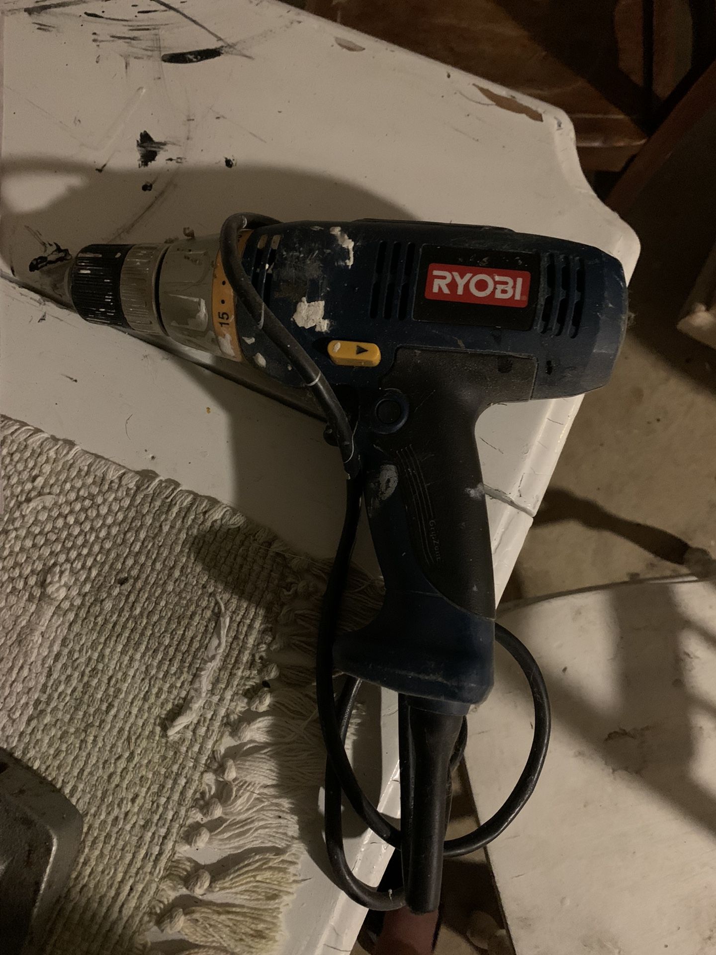 RYOBI CORDED DRILL!