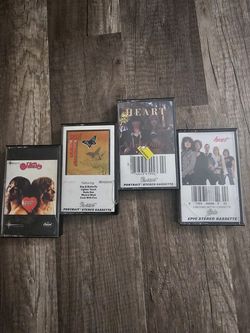 Heart Cassettes lot