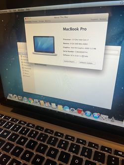 MacBook Pro  2012? Reset and excellent condition!