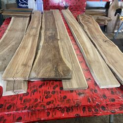Exotic Live Edge Slabs ~ Please Read Description !!