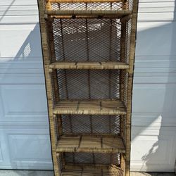 Rattan 5 shelves Shelf