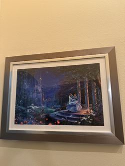 Thomas Kinkade Disney Cinderella Limited edition 