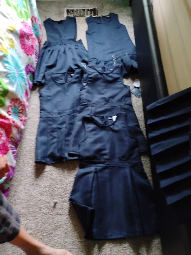 School Dress 👗 Navy Blue