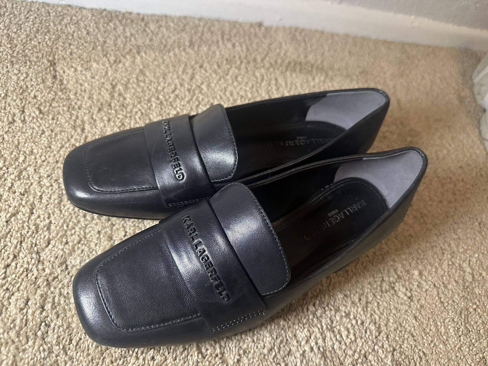 Karl lagerfeld Leather Loafers