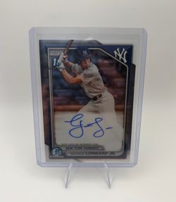 George Lombard Jr 2024 1st Bowman Chrome Auto Rookie