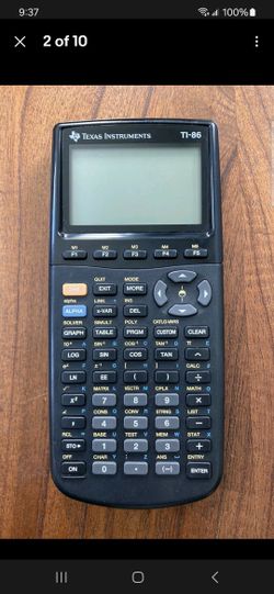 Texas Instruments TI-86 graphing calculator