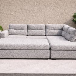 Modern Beige Sectional 