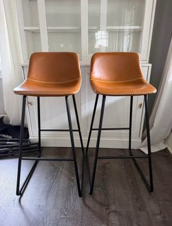 Bar Height Bar Stools Set of 2