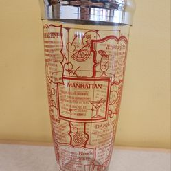 Mid Century Modern Cocktail Shaker