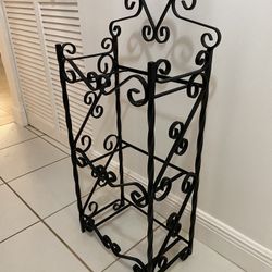 Wrought Iron Rack