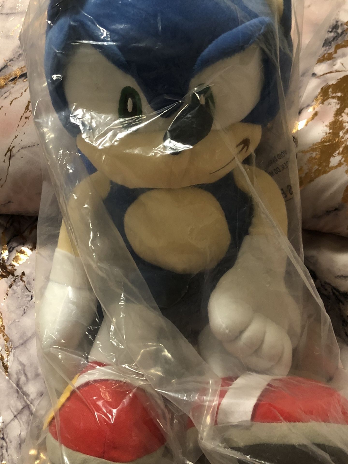 Big Plushie Backpack SONIC