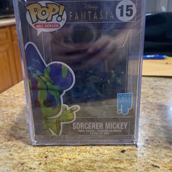 Sorcerer Mickey FUNKO POP Art Series 14 and 15 