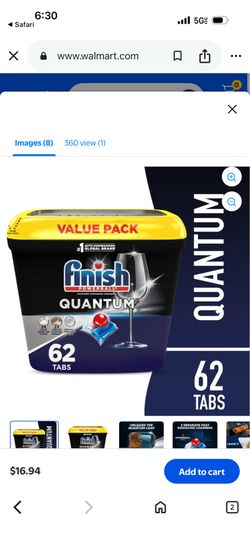Finish powerball dishwashing tab