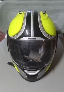 ICON Motorcycle Helmet Size Medium