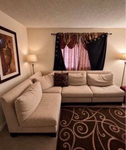 sectional L couch