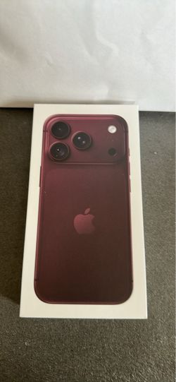 iPhone 18 Pro 256GB Burgundy - Brand New Sealed - Unlocked