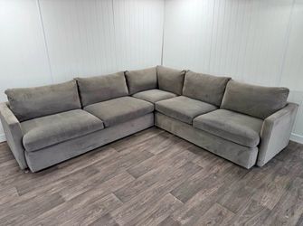 Crate & Barrel Lounge 3-Piece Sectional