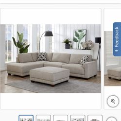 Raylin Fabric Sectional