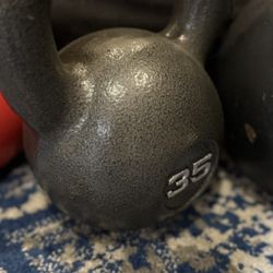 35lb Iron Kettlebell