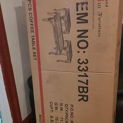 3 Piece Coffee Table 