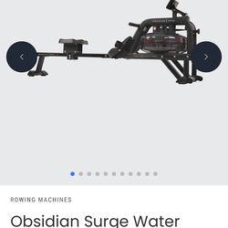 Obsidion Surge Water Rowing Machine - Rower