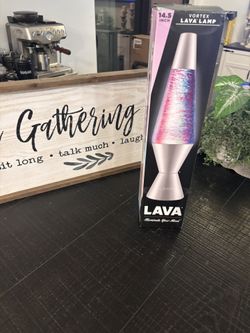 14.5 in. Silver Vortex Lamp