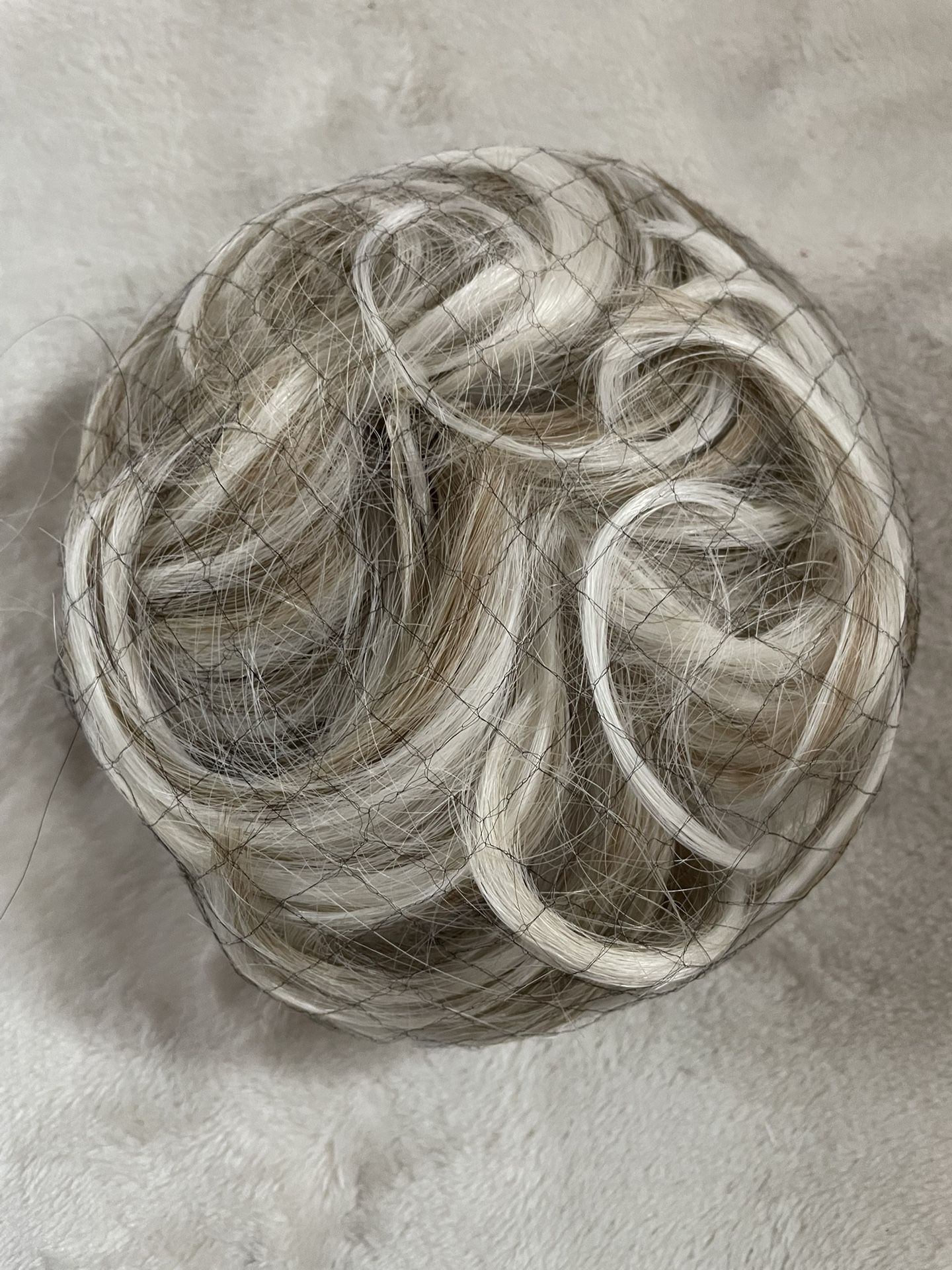 Platinum & Beige Blonde Hair Scrunchy