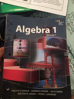 Algebra 1 volume 1