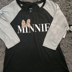 Disney Minnie Mouse Baseball tee for Women