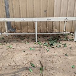 Steel Workbench With Drawers 