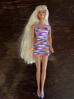 Vintage 1990s Mattel Barbie – Long Blonde Hair