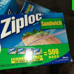 Variety Of Ziploc Bags