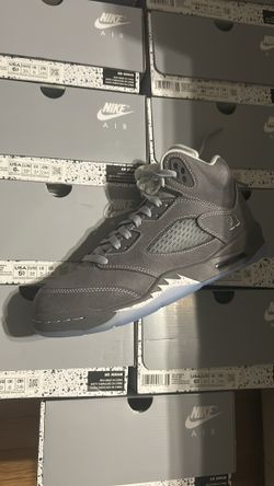 Jordan 5 Wolf Grey Grade School