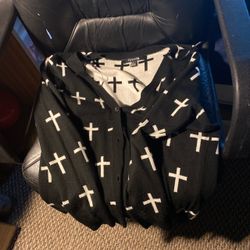 Forever 21 Gothy Witchy Cardigan