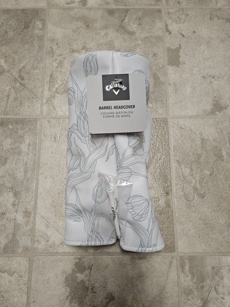 Callaway Barrel Driver Floral Lace Headcover - Brand New