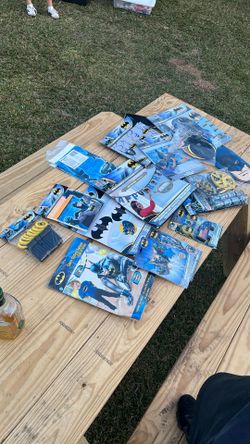 Batman B Day Party Stuff.
