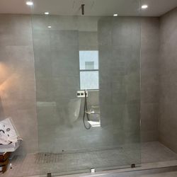 Panel Shower Doors 48x100